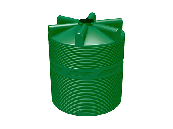 Пластиковый цилиндрический бак для воды