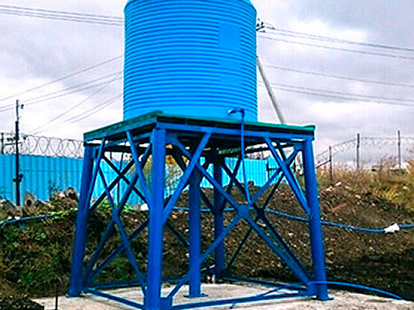 Водонапорная емкость на 10 000 литров воды для СНТ