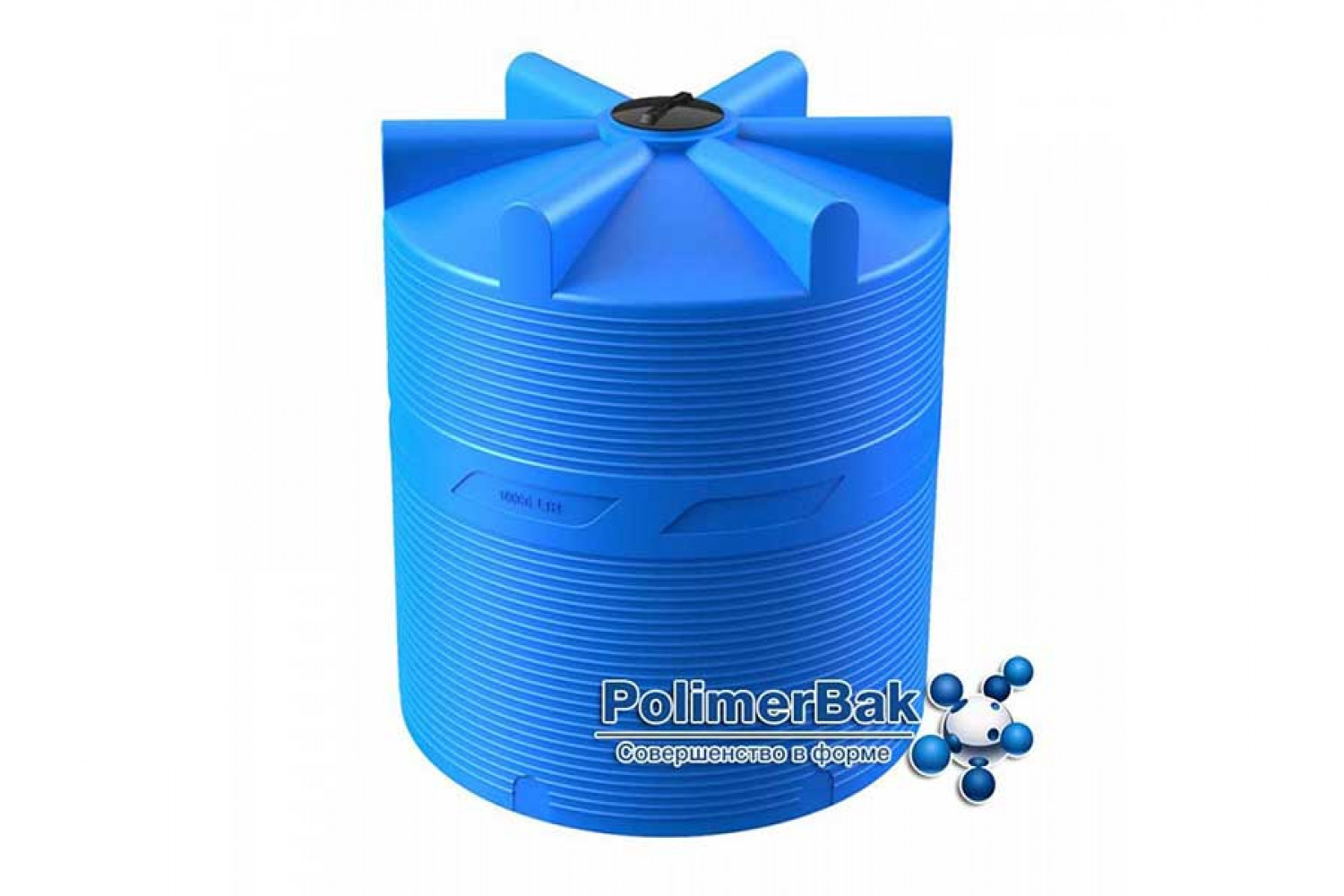 Компактные пластиковые цилиндрические емкости для воды