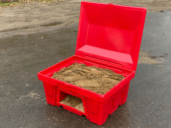 Пожарный ящик для песка
